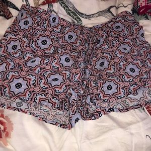 loose colorful shorts